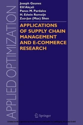 Applications of Supply Chain Management and E-Commerce Research