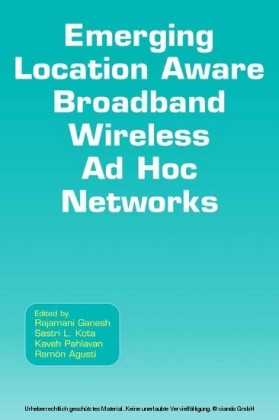 Emerging Location Aware Broadband Wireless Ad Hoc Networks