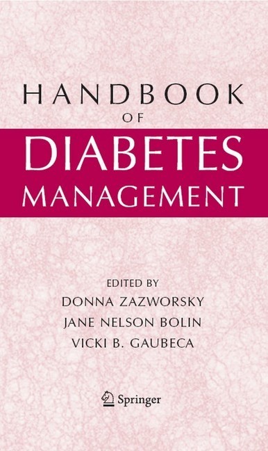 Handbook of Diabetes Management main product photo