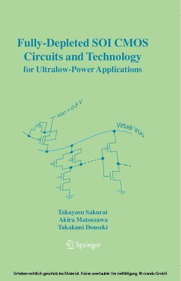 Fully-Depleted SOI CMOS Circuits and Technology for Ultralow-Power Applications main product photo