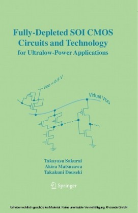 Fully-Depleted SOI CMOS Circuits and Technology for Ultralow-Power Applications