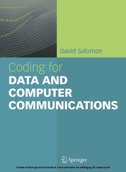 Coding for Data and Computer Communications main product photo