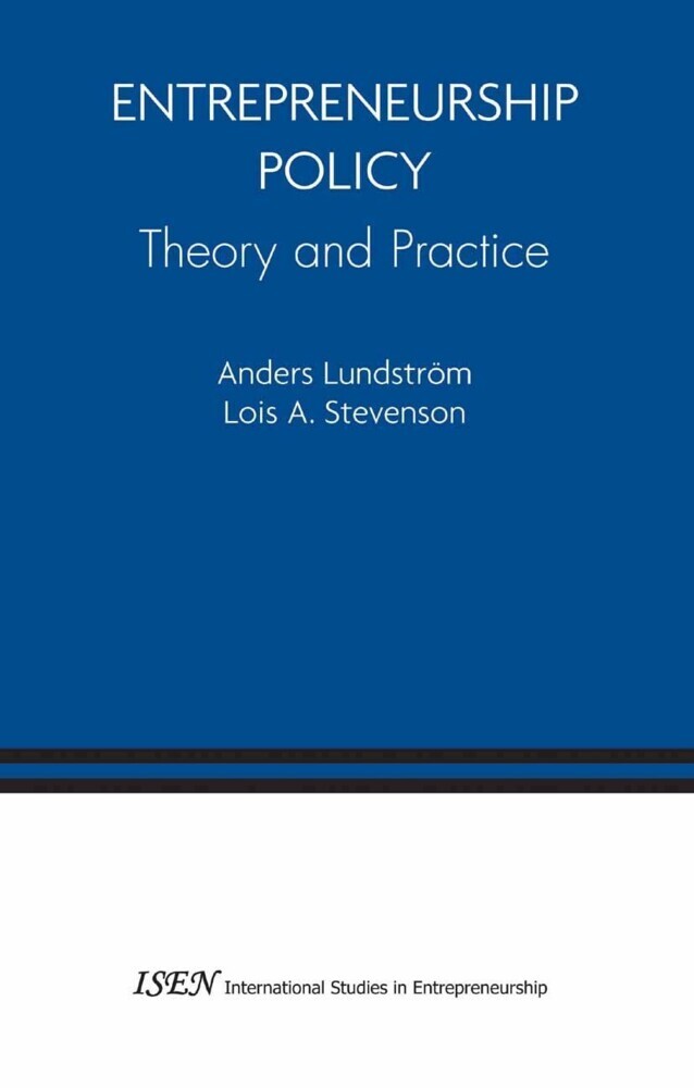 Entrepreneurship Policy: Theory and Practice main product photo
