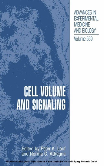 Cell Volume and Signaling main product photo
