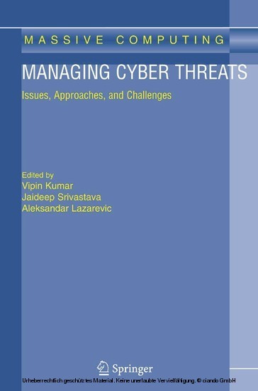 Managing Cyber Threats main product photo