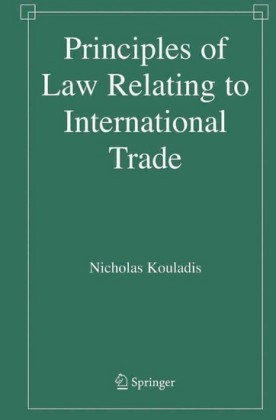 Principles of Law Relating to International Trade