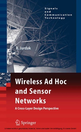 Wireless Ad Hoc and Sensor Networks main product photo