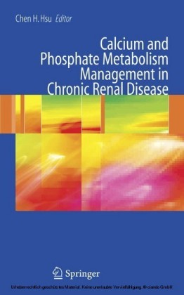 Calcium and Phosphate Metabolism Management in Chronic Renal Disease