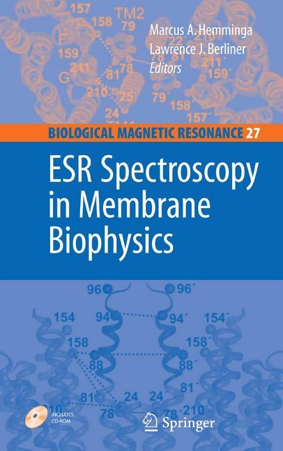 ESR Spectroscopy in Membrane Biophysics main product photo