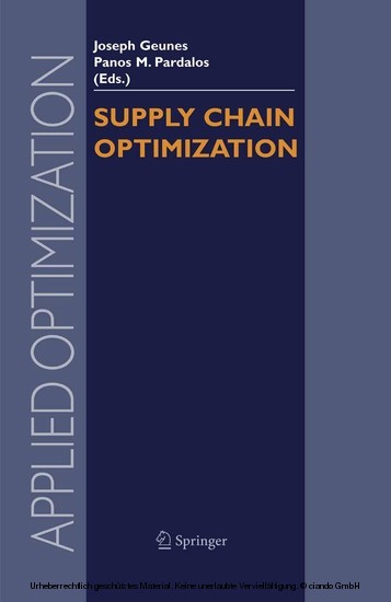 Supply Chain Optimization main product photo