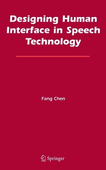 Designing Human Interface in Speech Technology main product photo