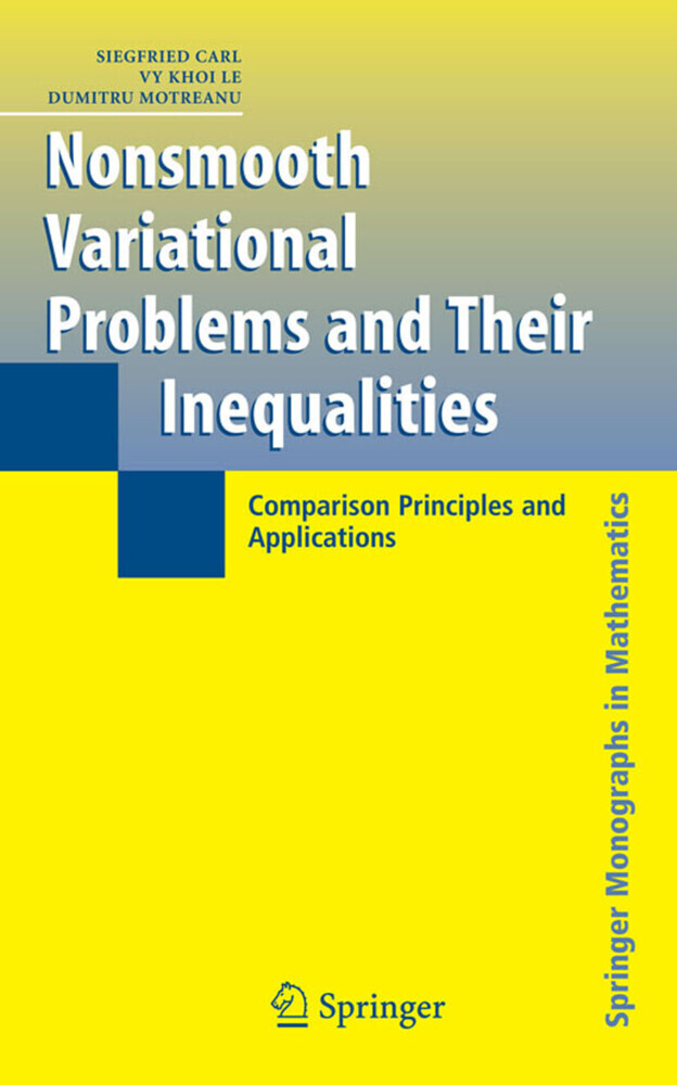 Nonsmooth Variational Problems and Their Inequalities main product photo