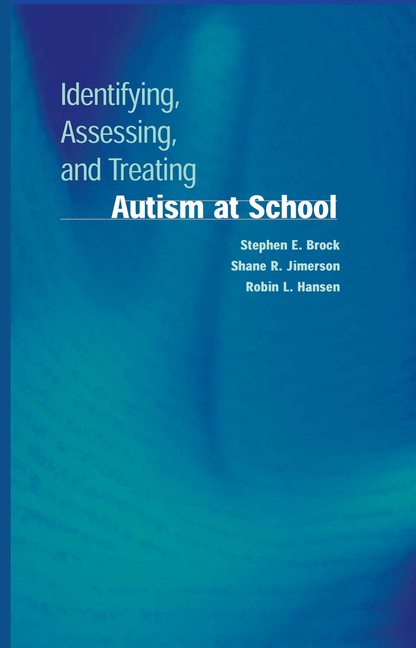 Identifying, Assessing, and Treating Autism at School main product photo