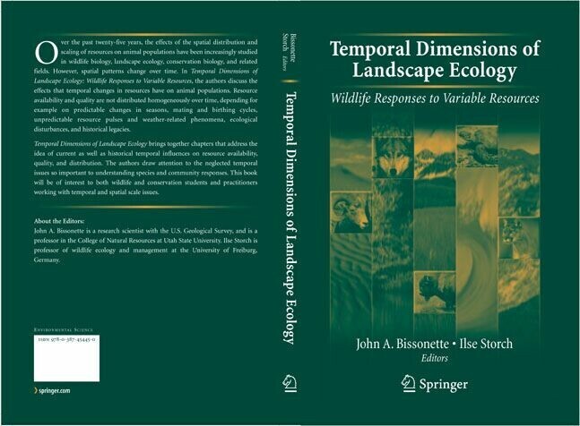 Temporal Dimensions of Landscape Ecology main product photo