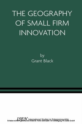 The Geography of Small Firm Innovation