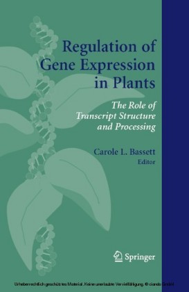 Regulation of Gene Expression in Plants
