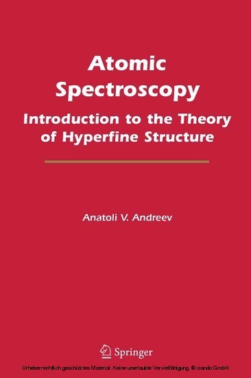 Atomic Spectroscopy main product photo