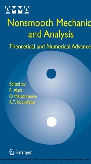 Nonsmooth Mechanics and Analysis main product photo