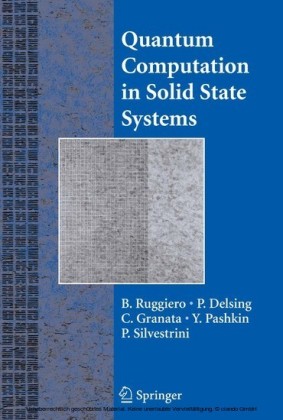 Quantum Computing in Solid State Systems