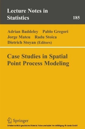 Case Studies in Spatial Point Process Modeling
