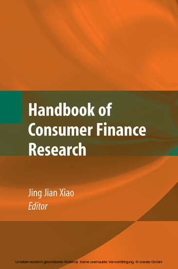 Handbook of Consumer Finance Research main product photo