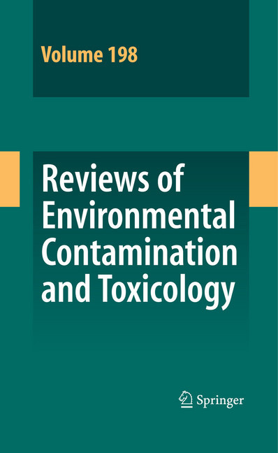 Reviews of Environmental Contamination and Toxicology 198 main product photo
