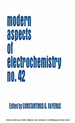 Modern Aspects of Electrochemistry 42. Vol.42