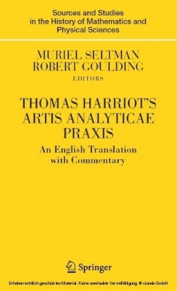 Thomas Harriot's Artis Analyticae Praxis