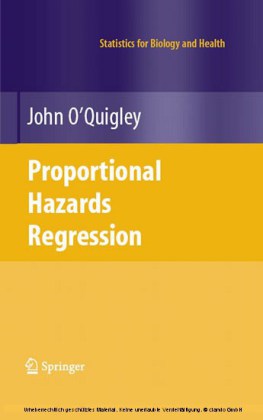 Proportional Hazards Regression