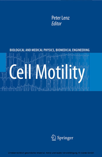 Cell Motility main product photo