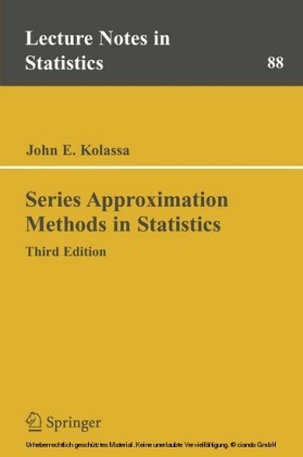 Series Approximation Methods in Statistics
