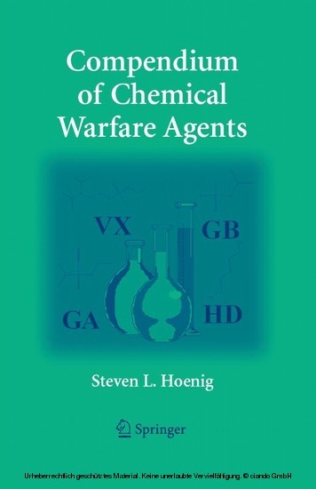 Compendium of Chemical Warfare Agents main product photo