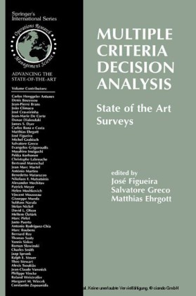 Multiple Criteria Decision Analysis: State of the Art Surveys