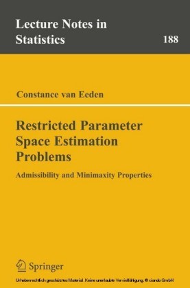 Restricted Parameter Space Estimation Problems