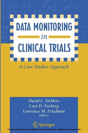Data Monitoring in Clinical Trials main product photo