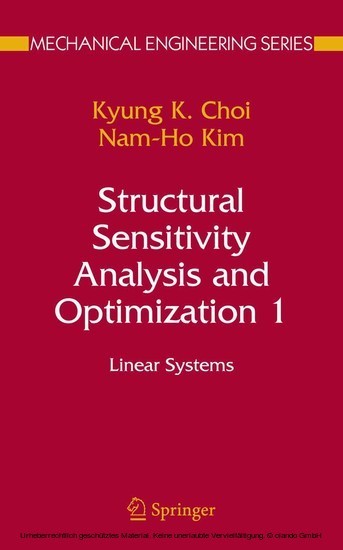 Structural Sensitivity Analysis and Optimization 1 main product photo