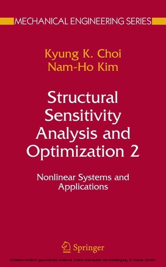 Structural Sensitivity Analysis and Optimization 2 main product photo