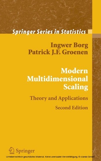 Modern Multidimensional Scaling main product photo