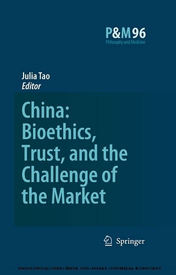 China: Bioethics, Trust, and the Challenge of the Market main product photo