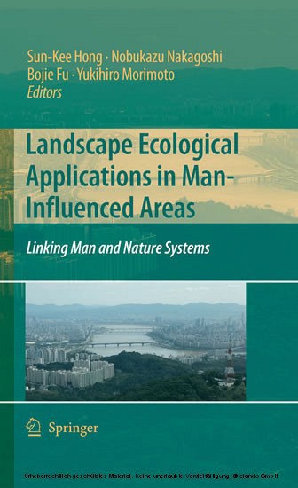 Landscape Ecological Applications in Man-Influenced Areas main product photo
