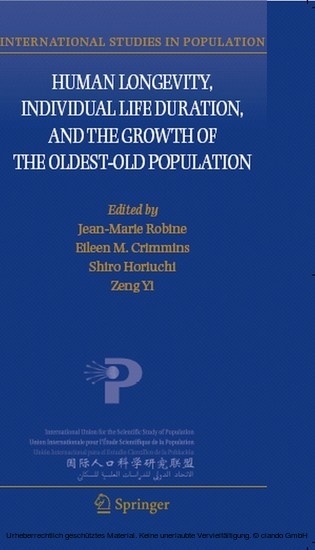 Human Longevity, Individual Life Duration, and the Growth of the Oldest-Old Population main product photo