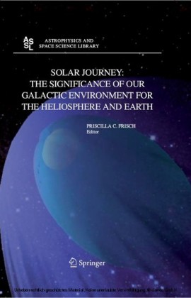 Solar Journey: The Significance of Our Galactic Environment for the Heliosphere and Earth