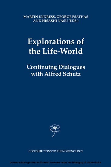 Explorations of the Life-World main product photo