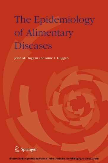 The Epidemiology of Alimentary Diseases main product photo