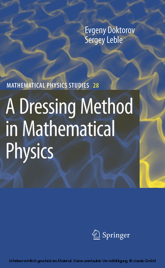A Dressing Method in Mathematical Physics main product photo