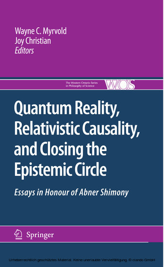 Quantum Reality, Relativistic Causality, and Closing the Epistemic Circle main product photo