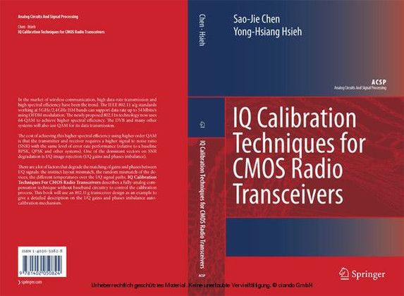 IQ Calibration Techniques for CMOS Radio Transceivers main product photo