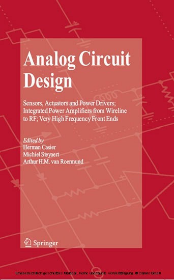 Analog Circuit Design main product photo