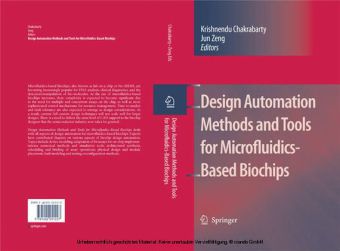 Design Automation Methods and Tools for Microfluidics-Based Biochips