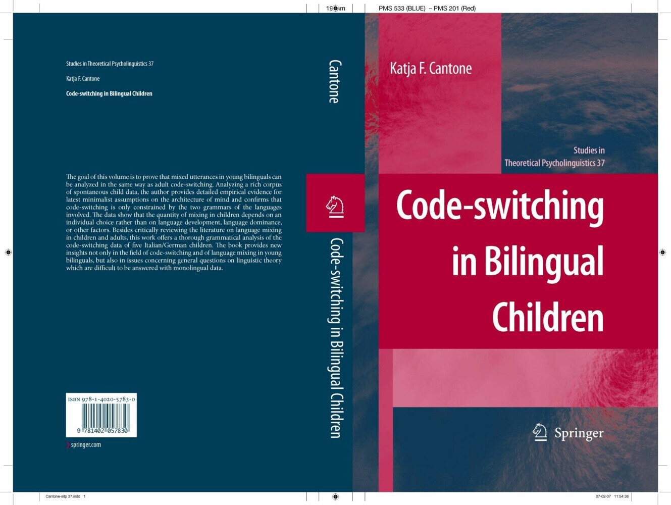 Code-switching in Bilingual Children main product photo
